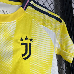 Camisa Juventus Away 24/25 - Torcedor Infantil Amarela - Netmantos