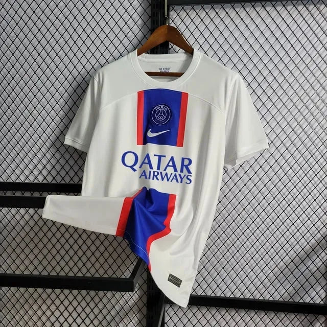 Camisa PSG Paris Away 22/23 - Torcedor Masculina Branca - Netmantos