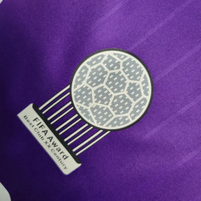Camisa Real Madrid Retrô Away 2006 - Torcedor Masculina Roxa - Netmantos