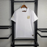 Camisa Santista Pelé 1000 Gols - Torcedor Masculina Branca - Netmantos