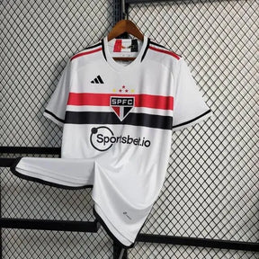 Camisa São Paulo Home 23/24 - Torcedor Masculina Branca - Netmantos