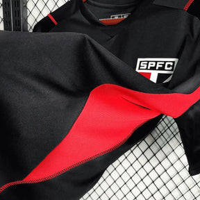 Camisa São Paulo Treino 23/24 - Torcedor Masculina Preta - Netmantos