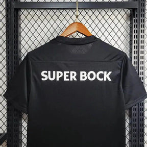 Camisa Sporting 24/25 - Torcedor Masculina Preta - Netmantos