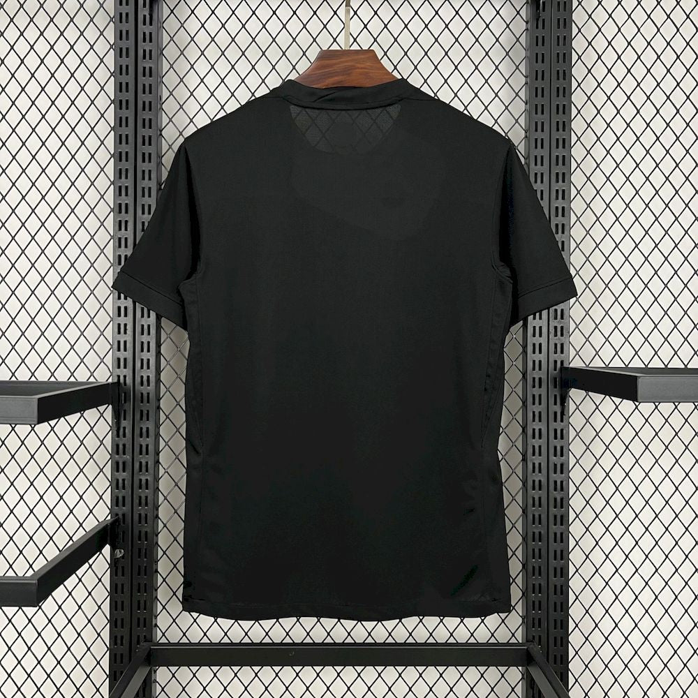 Camisa Timão Away II 24/25 - Torcedor Masculina Preta + Patrocínios - Netmantos