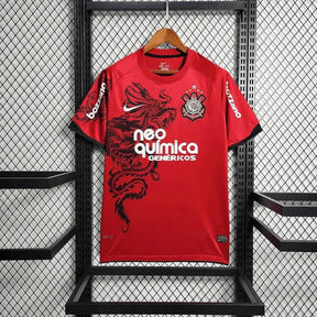 Camisa Timão Retrô 11/12 - Torcedor Masculina Vermelha - Netmantos