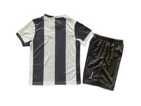 Camisa Timão Third Away 24/25 - Torcedor Infantil Preta e Branca Listrada - Netmantos