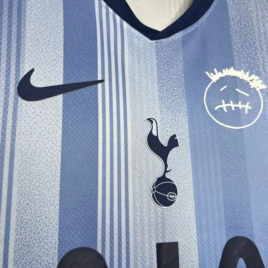 Camisa Tottenham X Travis Scott Away 24/25 - Torcedor Masculina Azul - Netmantos
